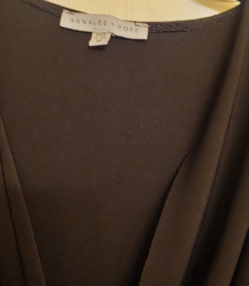 Annalee + Hope Black Top